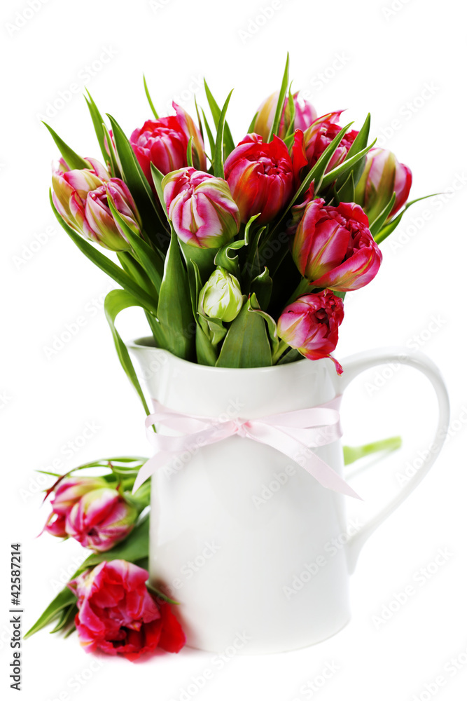 Pink tulips