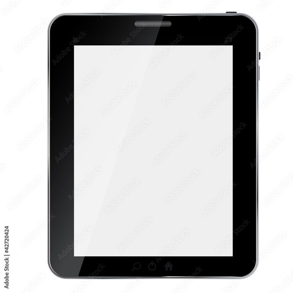 Abstract design Tablet. Vector illustration