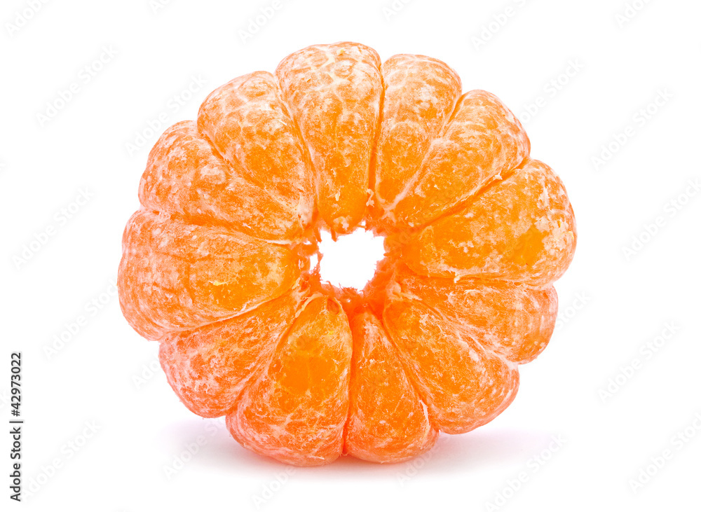 Open tangerine