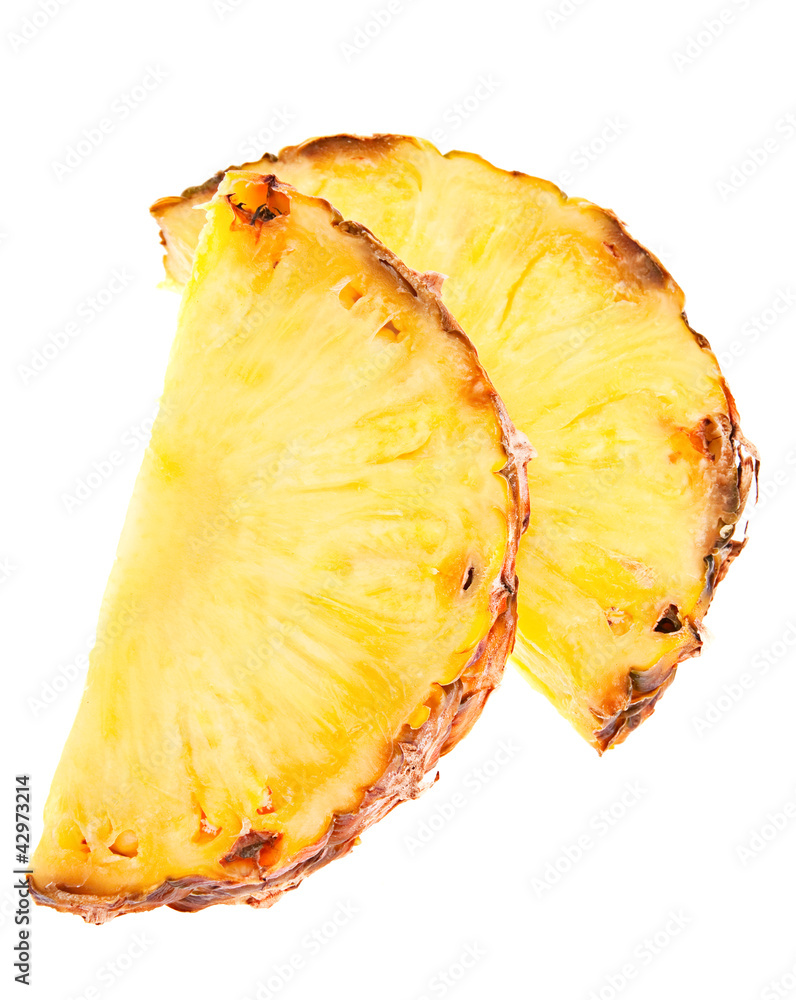 Pineapple fruit slice