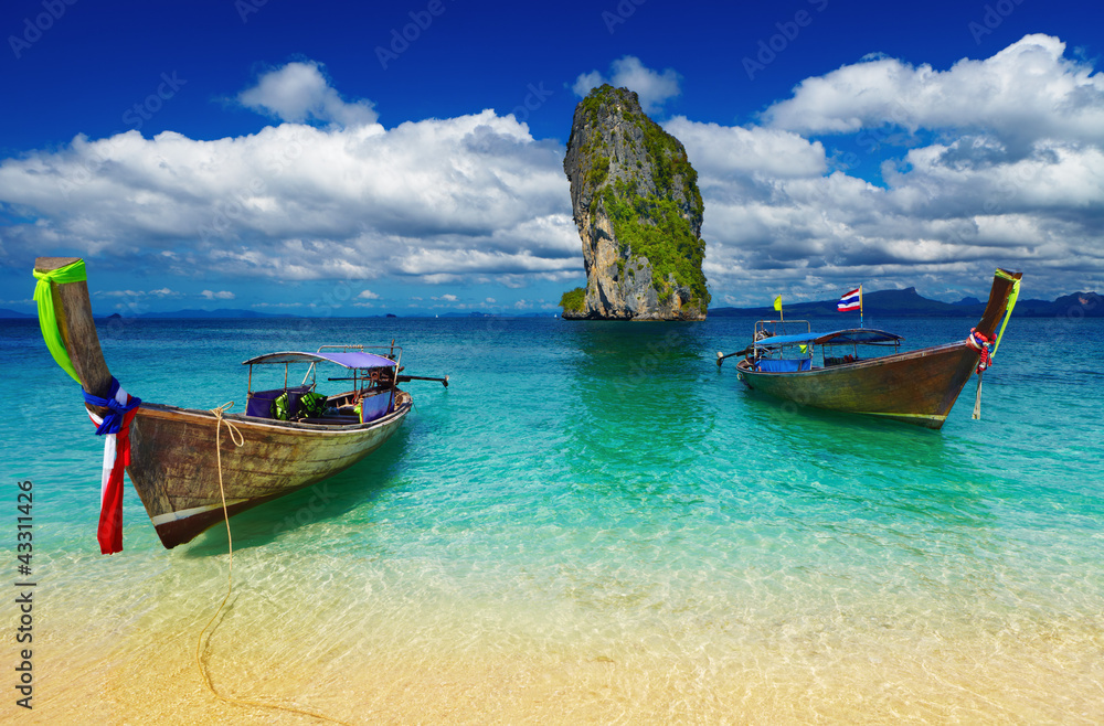 Tropical beach, Andaman Sea, Thailand