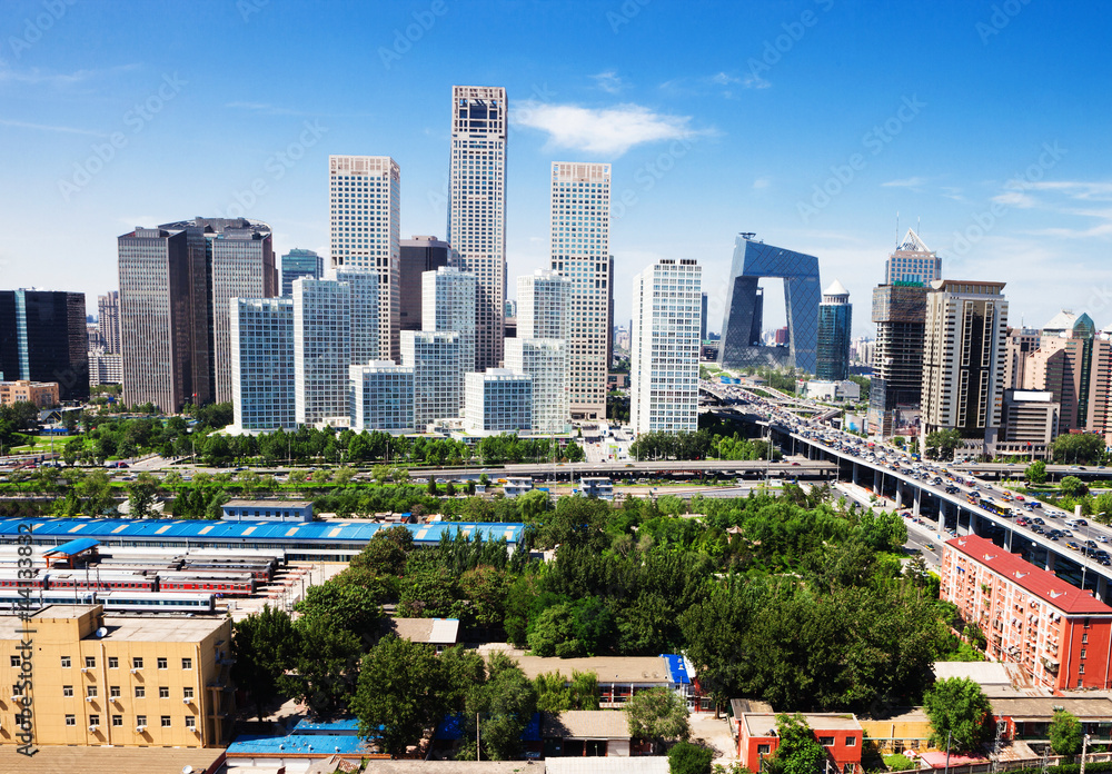 landscape of modern city ,beijing