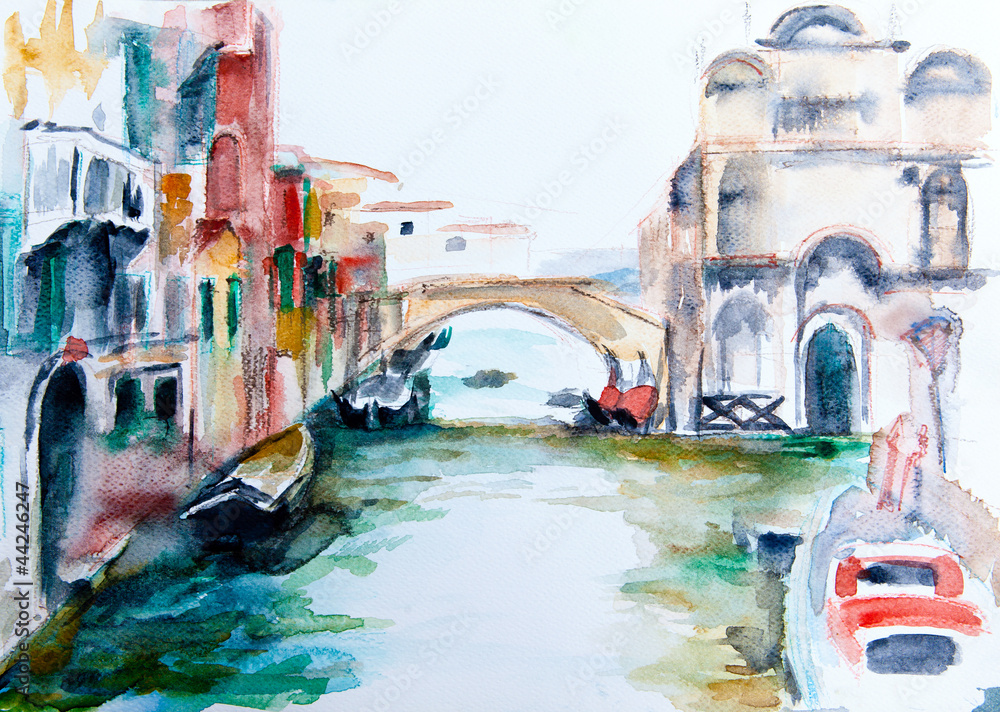 Venedig - Aquarell II