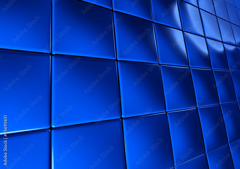 Abstract background of 3d blocks