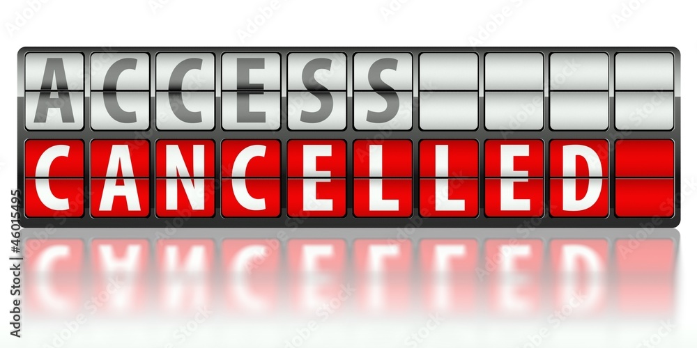 Access concept, cancelled