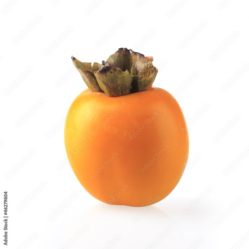 ripe persimmon fruit