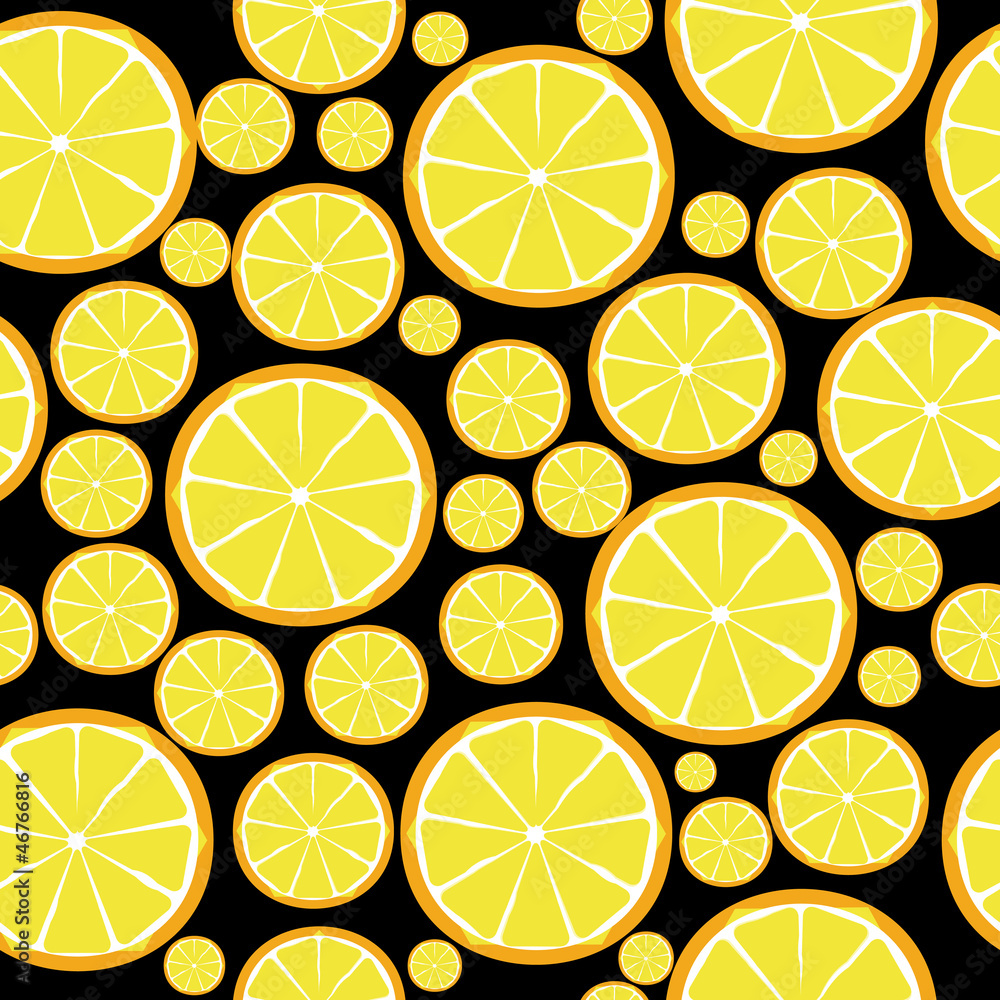 Fruit design seamless pattern. Vector illustration. EPS 10.