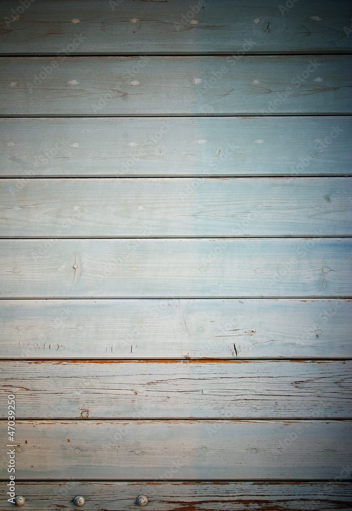 Closeup of bright wood planks texture background