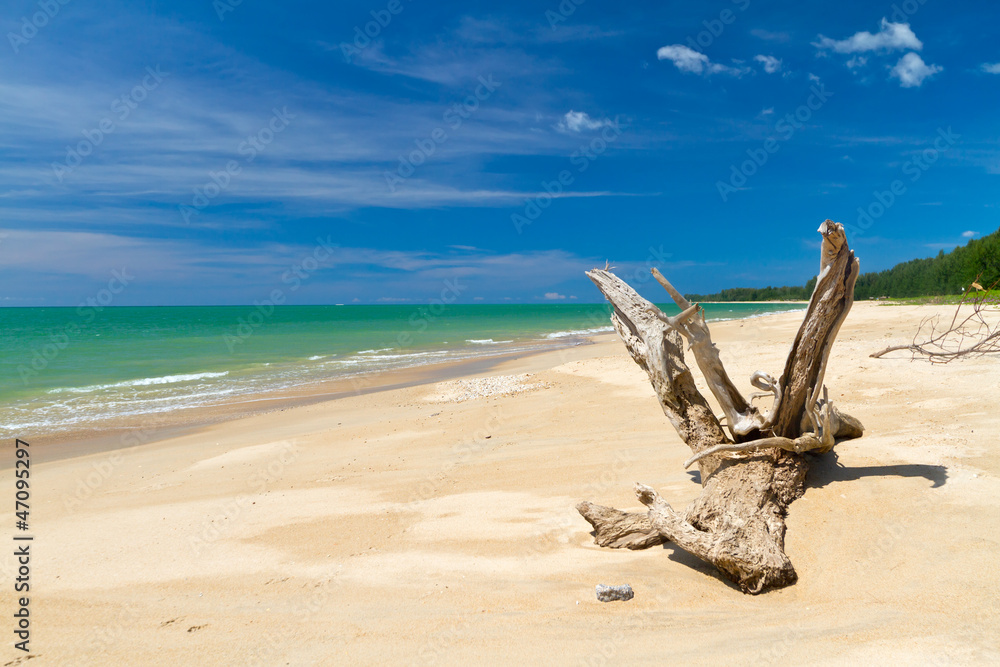 Idyllic beach of Andaman Sea in Koh Kho Khao, Thailand