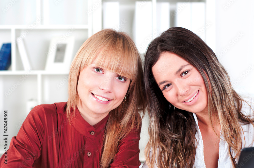 Two women in the office