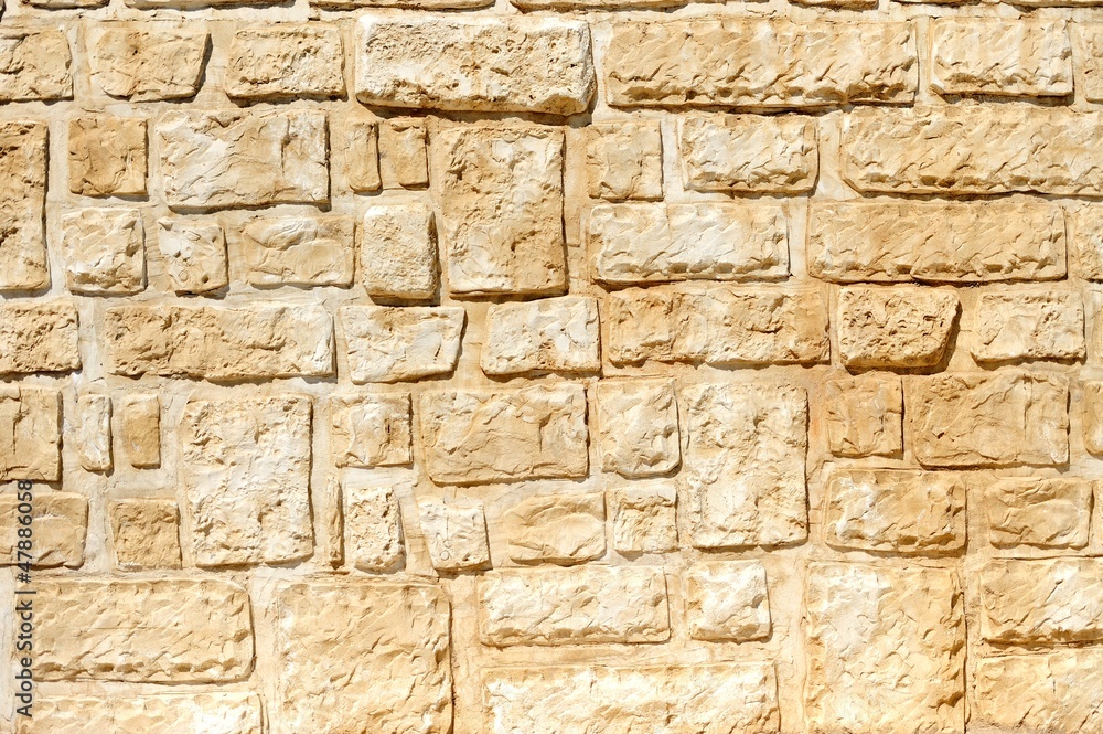 Background of stone wall texture