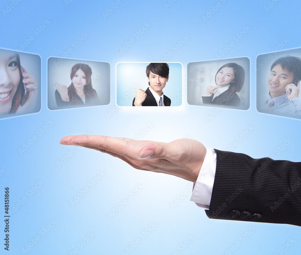 Human Resources concept