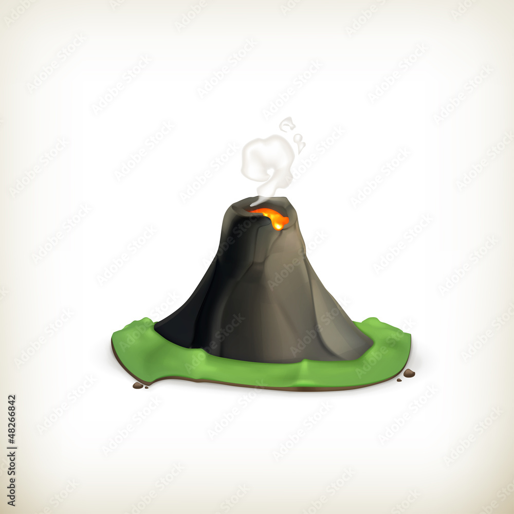 Volcano, icon