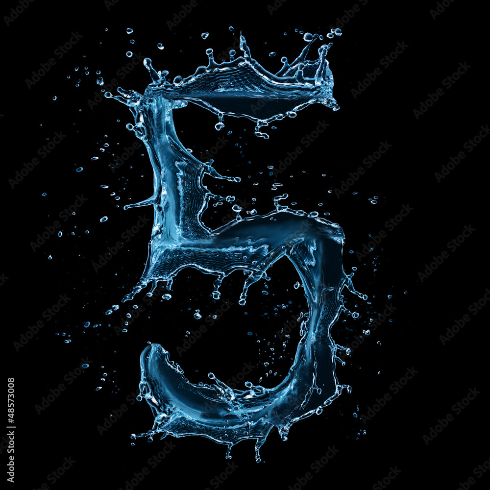 Water splashes number 5