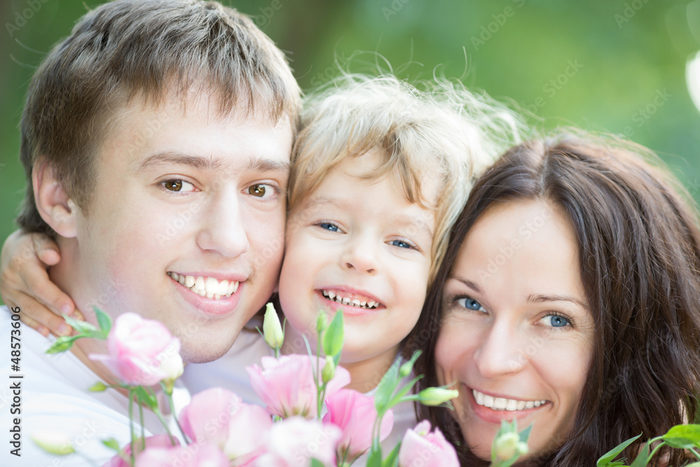 Family outdoors