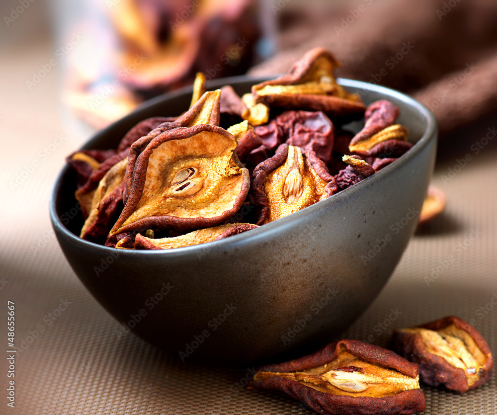 Dried Fruits. Dry Pear Fruit