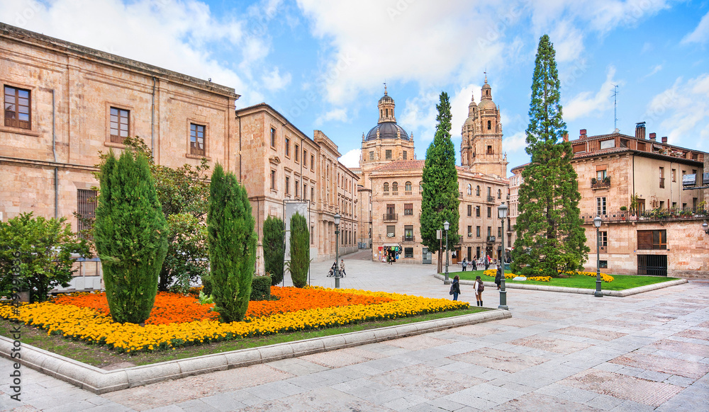 City center of Salamanca, Castilla y Leon, Spain