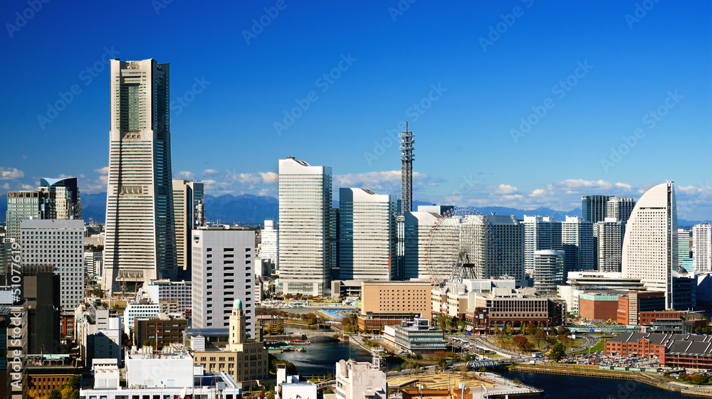 横滨城市景观