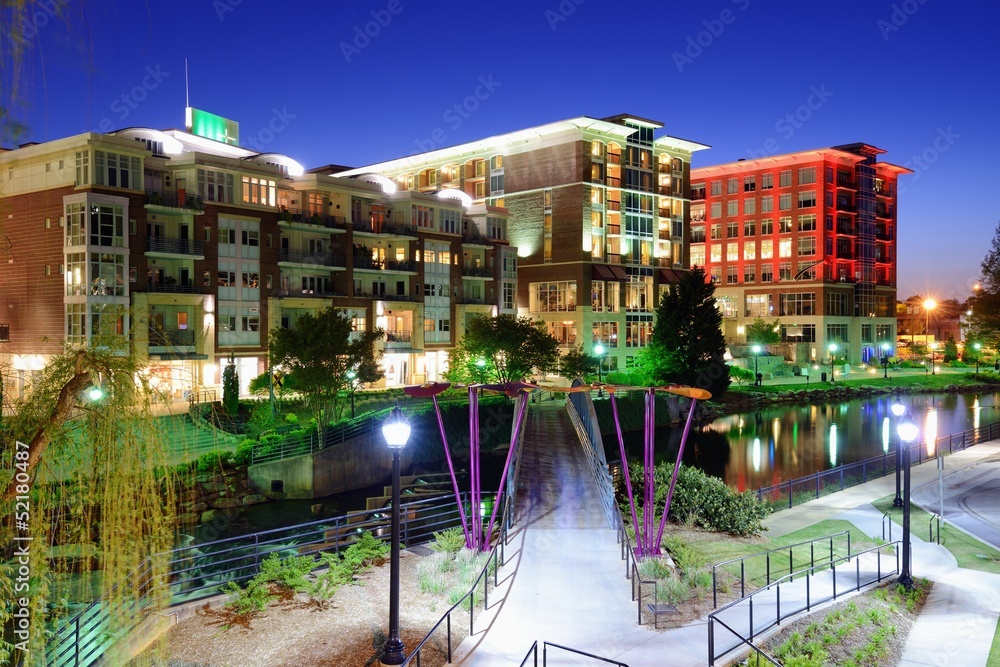 Downtown Greenville, South Carolina