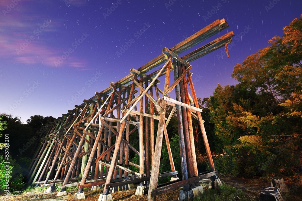 Abandoned Train Trestle