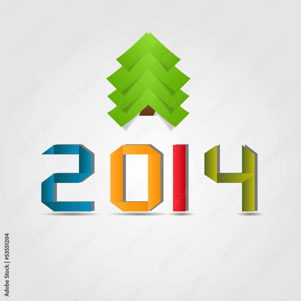 2014 beauty Christmas and New Year background