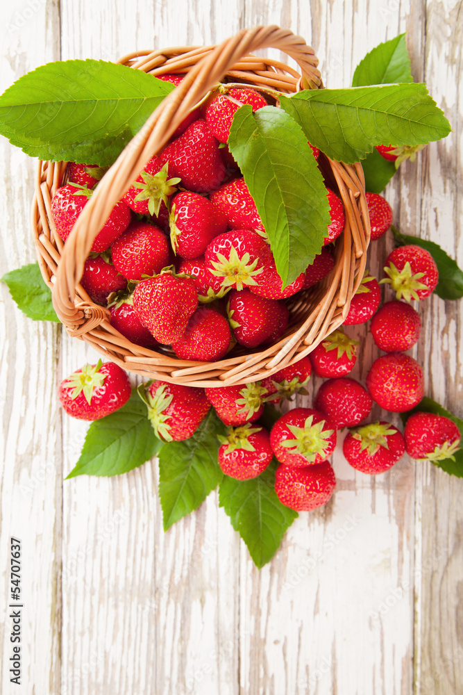 Fresh strawberries