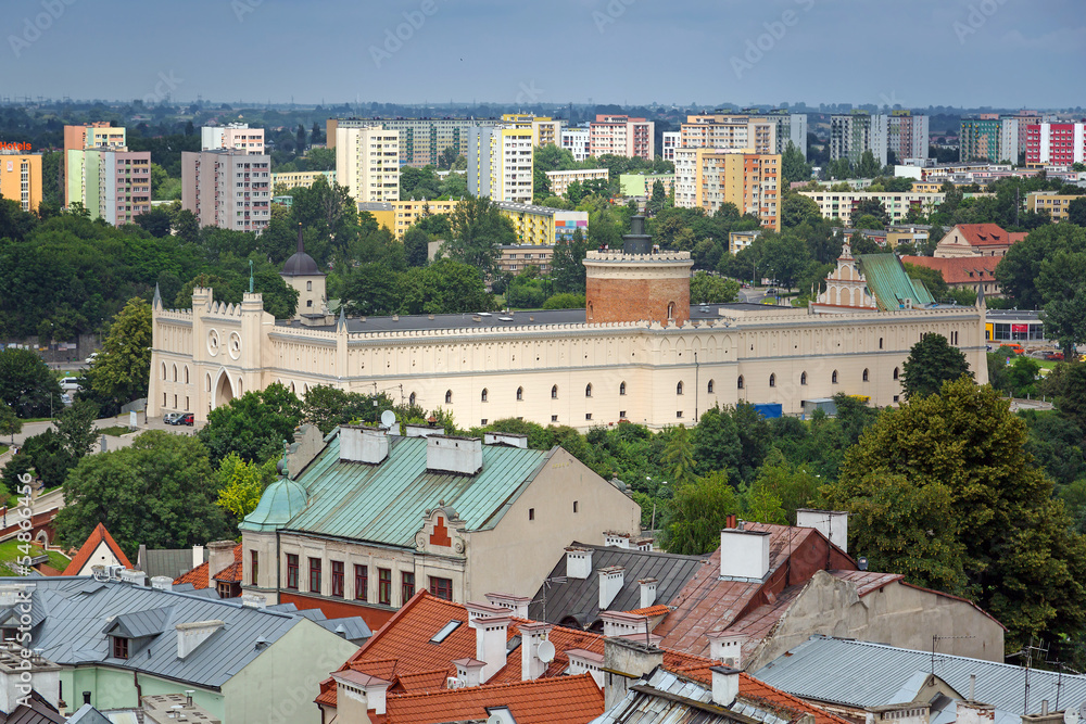 Medieval royal castle in Lublin, Poland