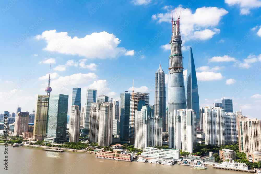 cityscape of shanghai