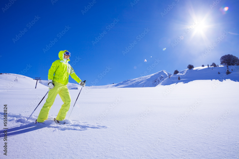 自由式滑雪运动员