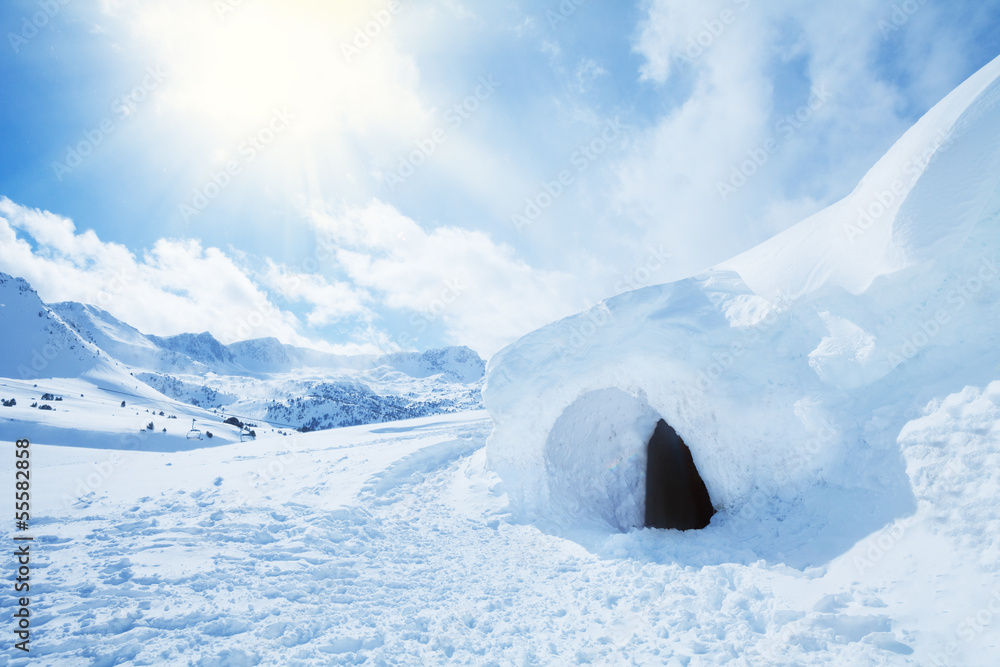 冰屋和高雪堆