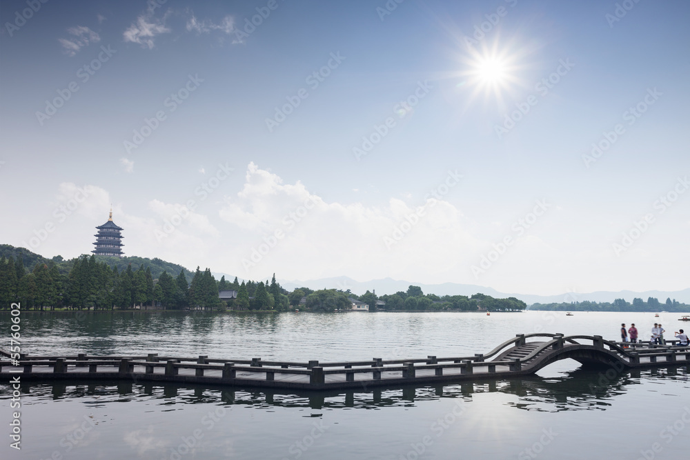 landscape of westlake.long bridge park