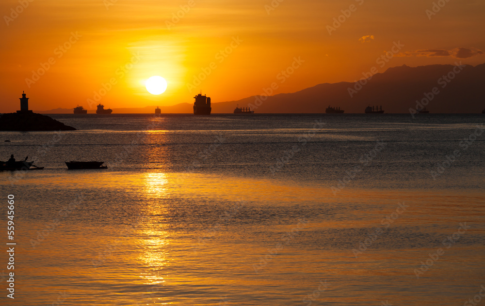 马尼拉湾之夜