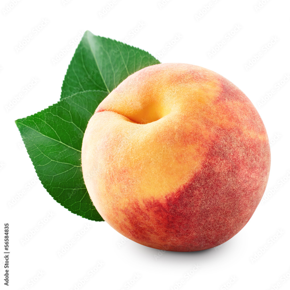 Ripe peach