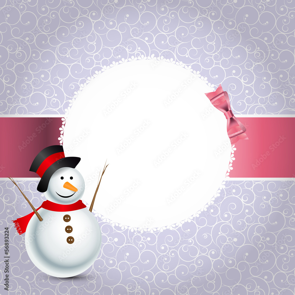 Abstract beauty Christmas and New Year background. vector illust