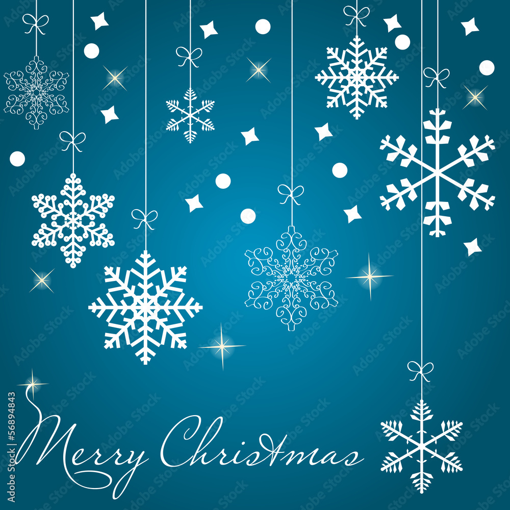 Abstract beauty Christmas and New Year background. vector illust