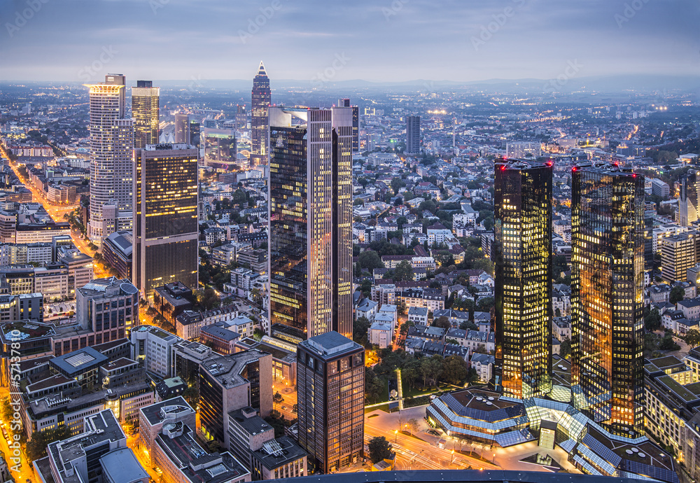 Frankfurt Germany Cityscape