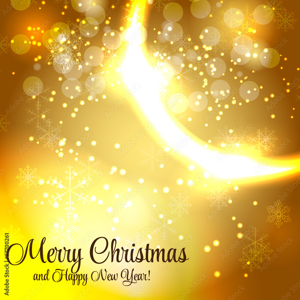 Abstract beauty Christmas and New Year background. vector illust