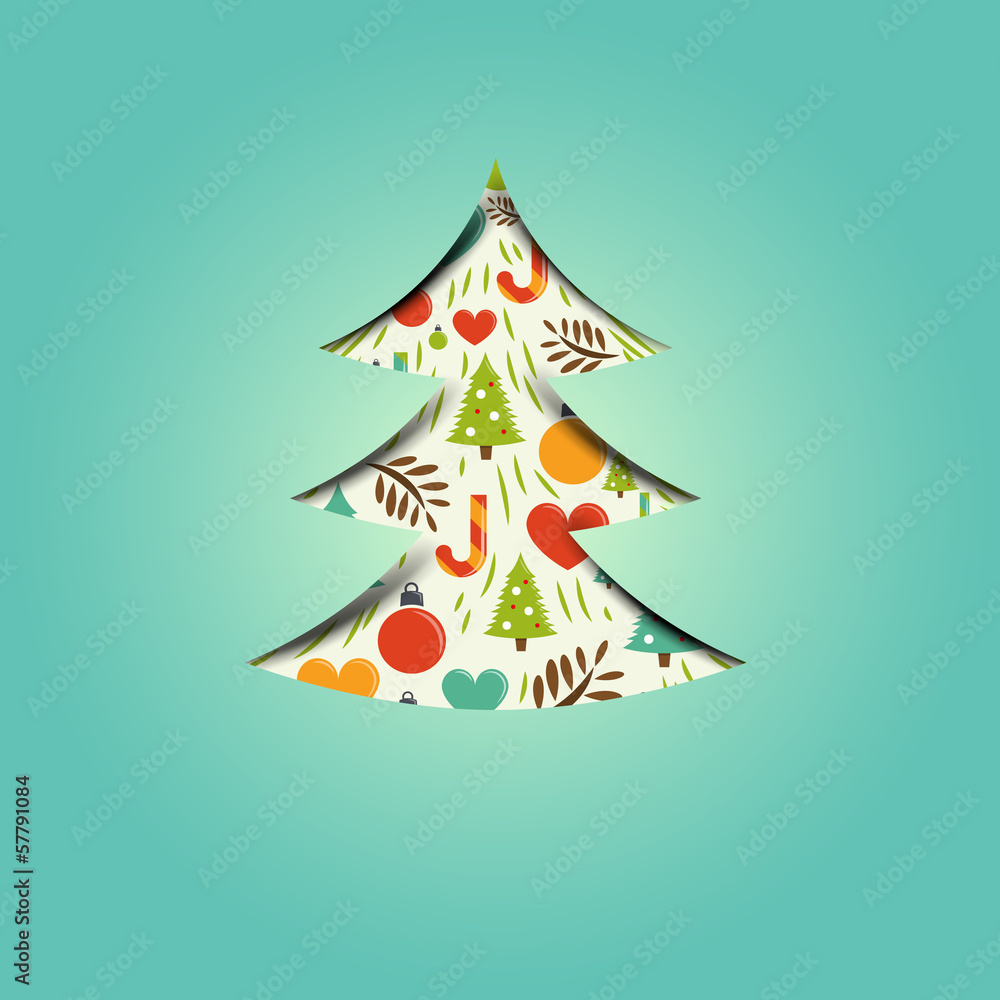 Christmas Tree Vector