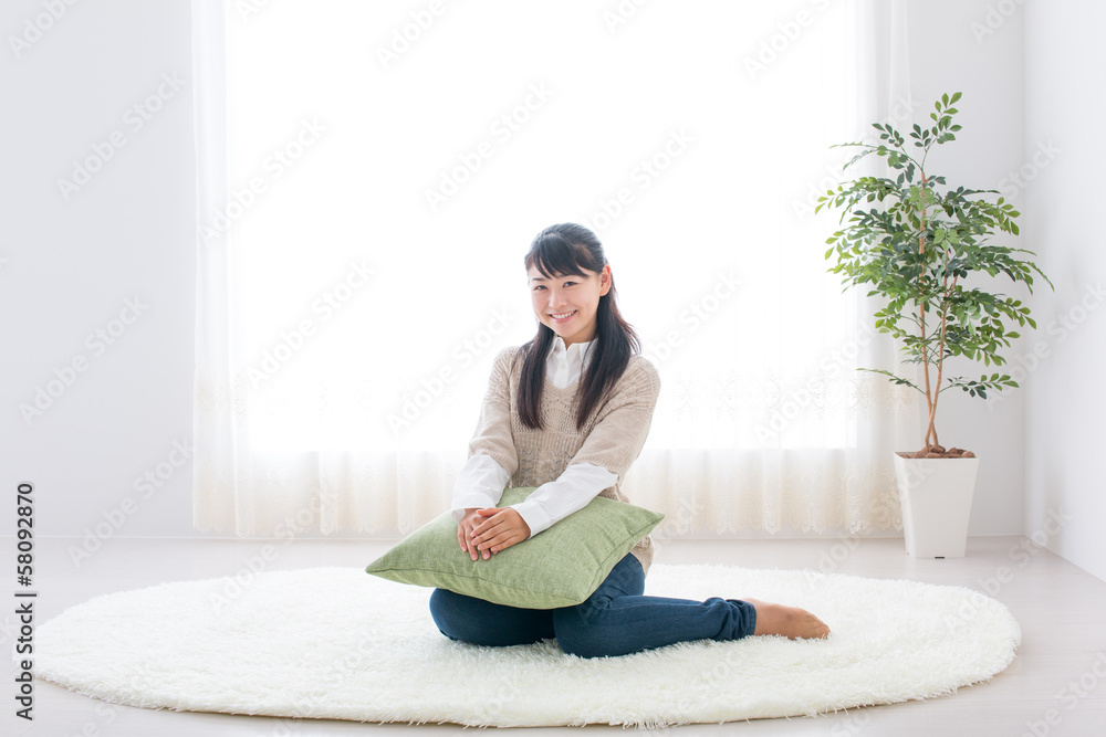 young asian woman lifestyle image