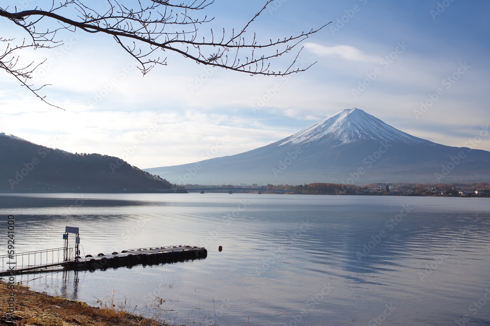 冬季富士山