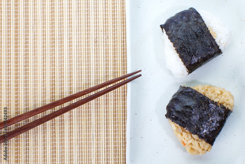 日本料理，饭团洋葱