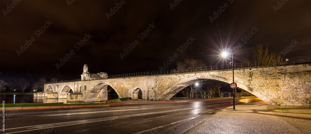 Pont Saint-Benezet in Avignon, a world heritage site in France