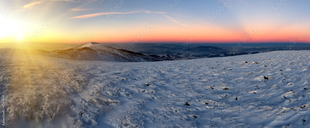 Winter mountain