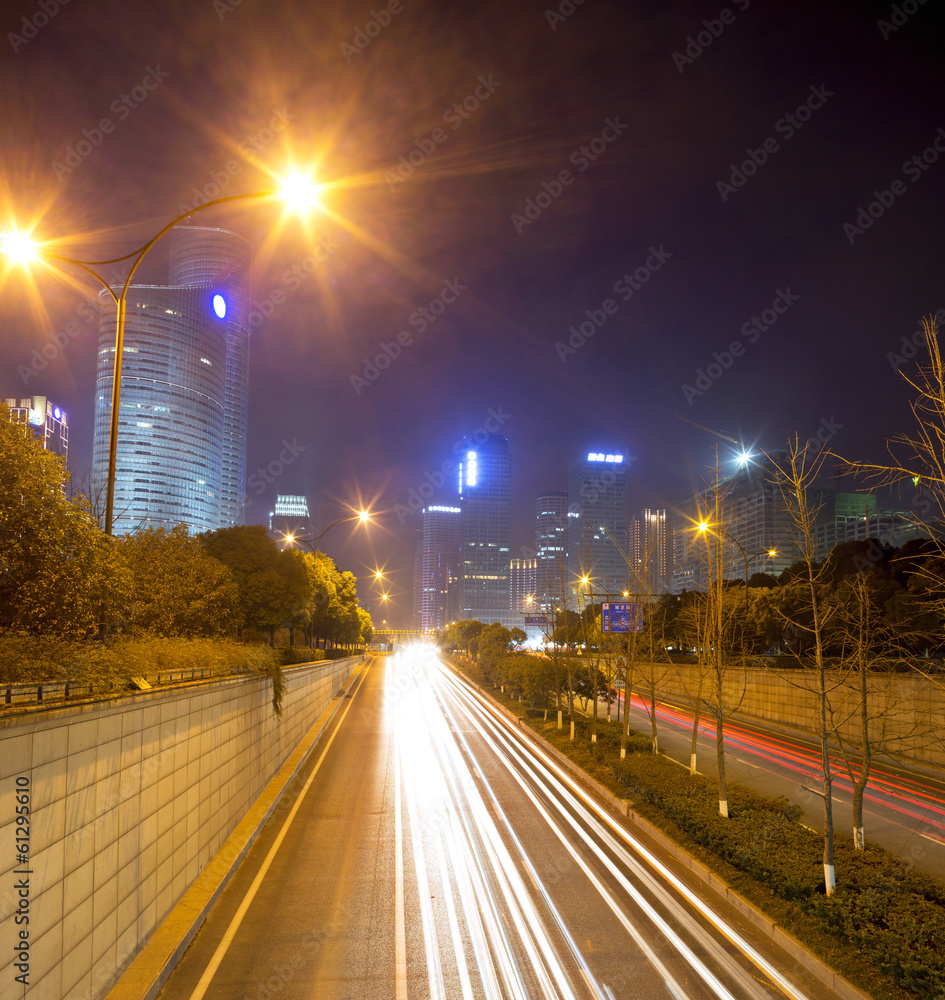 现代建筑夜景