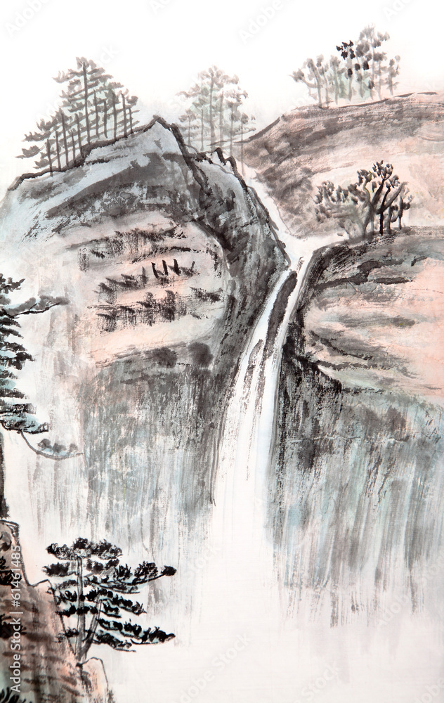 中国画，山水