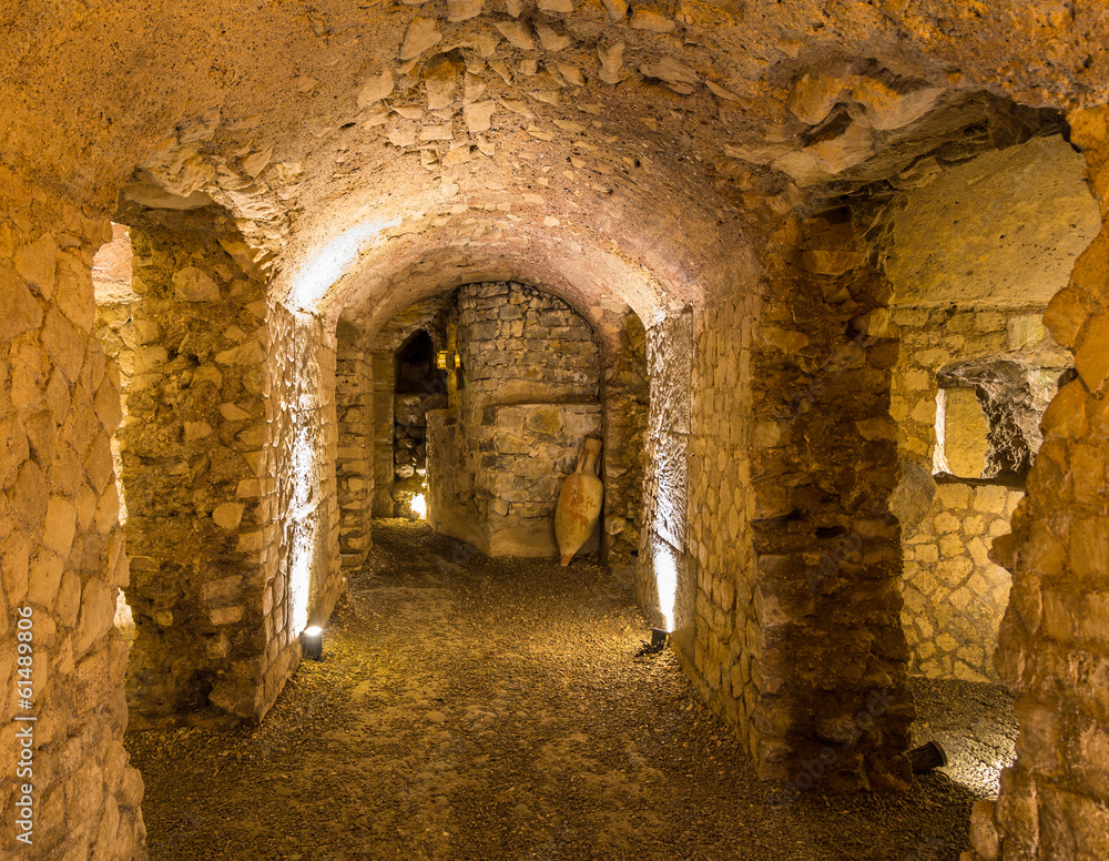 Gallo-roman horreum in Narbonne - France