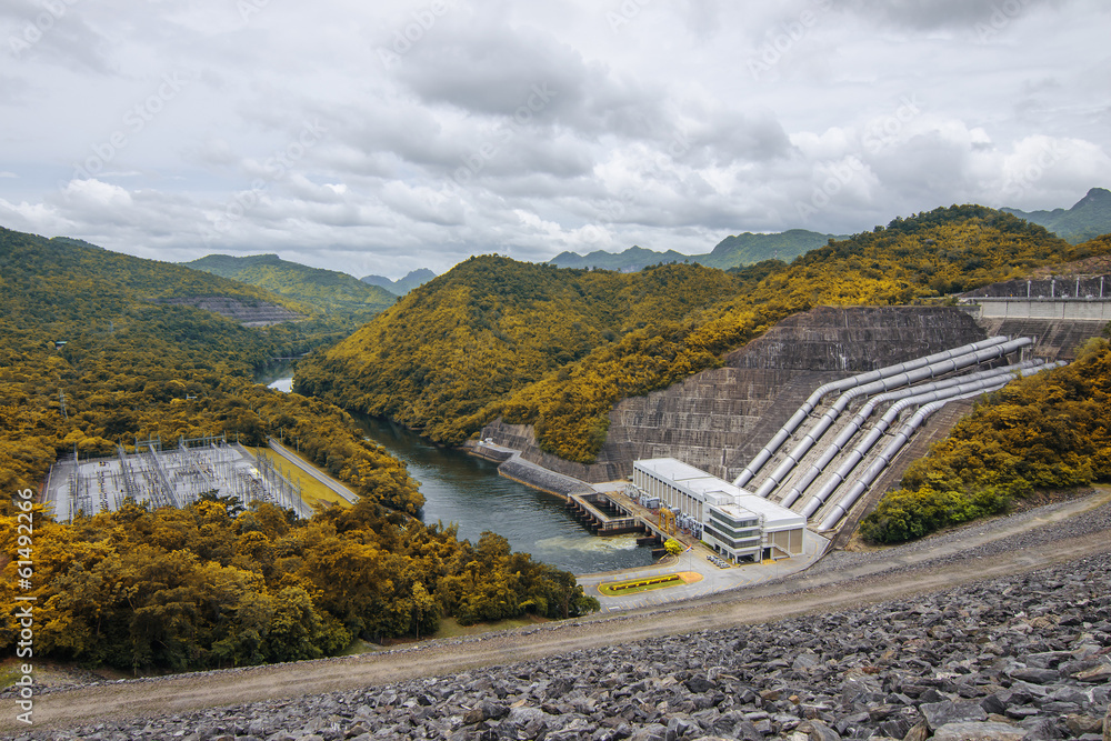 Srinakarin Dam in Thailand