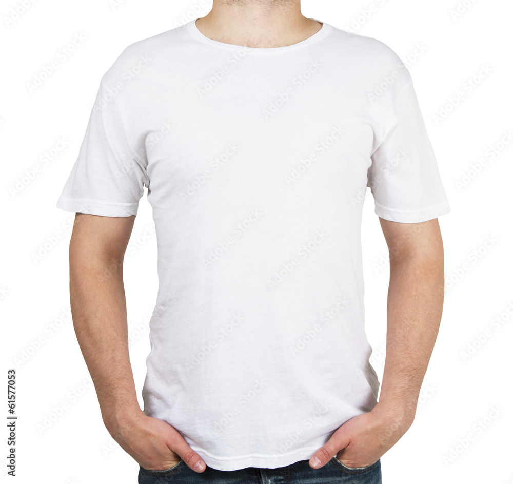 man in t-shirt