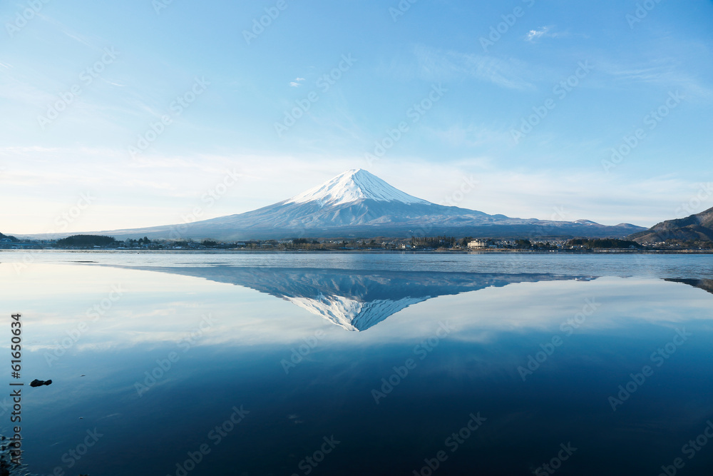 逆さ富士