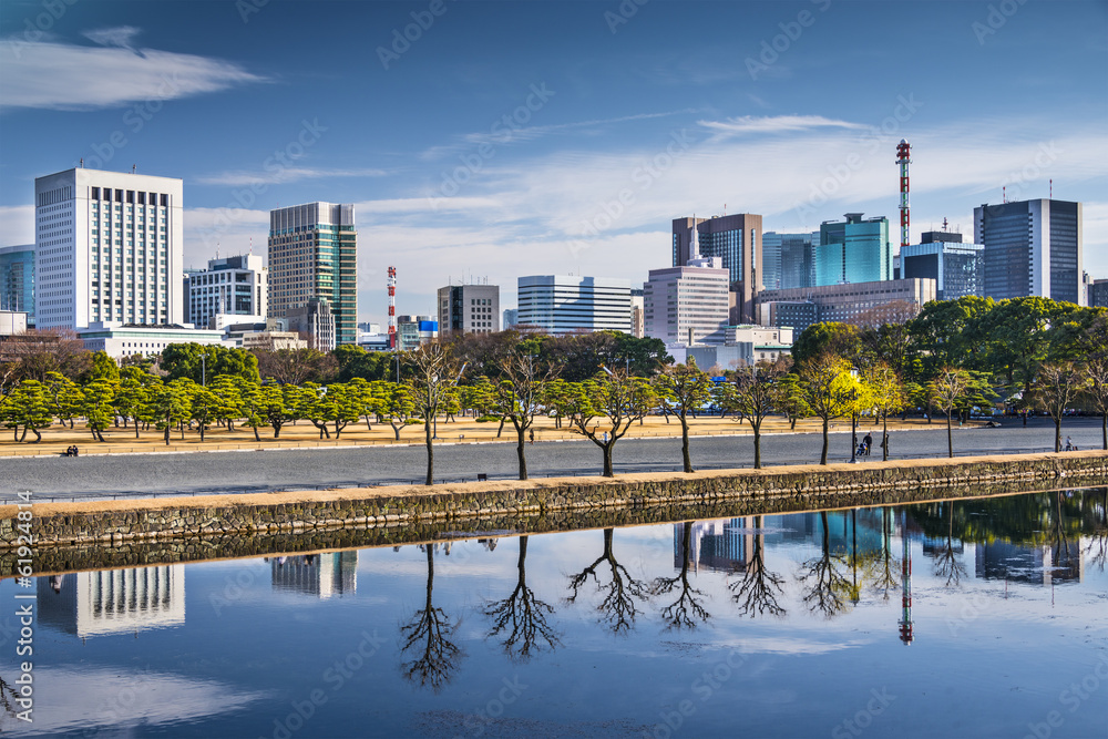 丸之内区的东京城市景观